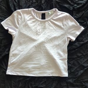 Hollister light purple top